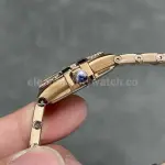 TW Factory Omega Constellation Quartz 131.55.25.60.53.002 27mm Diamond Bezel Full Rose Gold Diamond Gypsophila Blue Dial